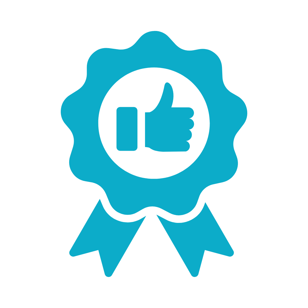 Icon representing manufacturing quality policies.