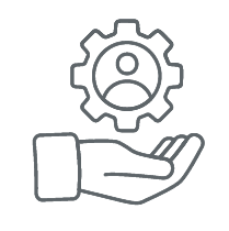Data-driven decisions icon
